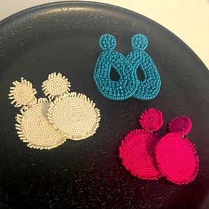 Summer Statement Earrings (3 pairs)